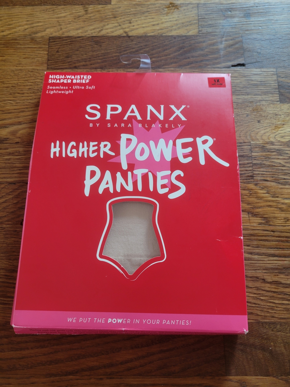 SPANX Higher Power Panties High-Waisted Shaper Brief - Nude